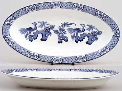 Dish oval c1930s